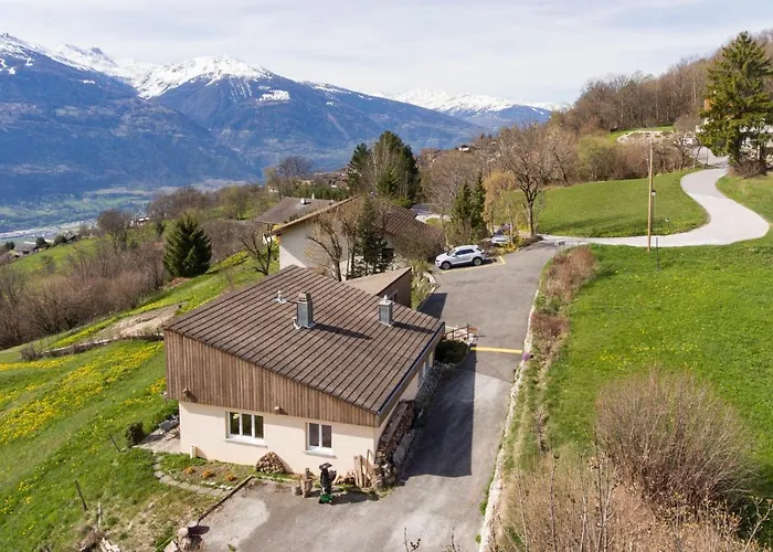 Dağ evi Maison Le Fontany By Interhome Crans-Montana